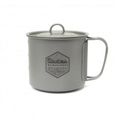 Couverts & Gobelets - Prometheus Design Werx | Ti-Line 600ML Mini Pot-Mug with Lid - outpost-shop.com