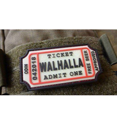 Jackets To Go - JTG | WALHALLA TICKET - Odin approved Patch - outpost-shop.com