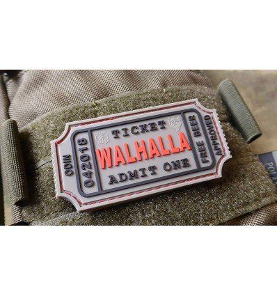 Jackets To Go - Jtg | Walhalla Ticket - Odin Approved Patch Gris