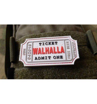 Jackets To Go - JTG | WALHALLA TICKET - Odin approved Patch - outpost-shop.com