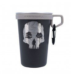 Couverts & Gobelets - Triple Aught Design | Earthwell Pint Cup TAD Edition Topo Skull Cave - outpost-shop.com