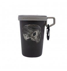 Cutlery & Tumblers - Triple Aught Design | Earthwell Pint Cup TAD Edition Topo Skull - outpost-shop.com