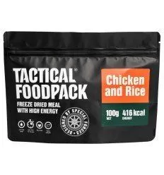 Repas Lyophilisés - Tactical Foodpack | Chicken and Rice - outpost-shop.com