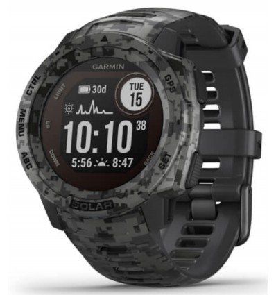 Montres - Garmin | Instinct™ Solar Camouflage Gris