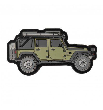 Patches & Stickers - Outpost | Jeep Wrangler Serie one PVC Patch - outpost-shop.com