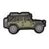 Morale Patches and Stickers - Outpost | Jeep Wrangler Serie one PVC Patch - outpost-shop.com