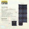 Panneaux solaire - Nitecore | Panneau Solaire Pliable 100W - FSP100 - outpost-shop.com