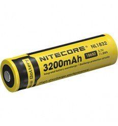 Piles, batteries et chargeurs - Nitecore | Batterie 18650 Li-ion battery (3200mah) - outpost-shop.com