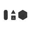 Accessories - Triple Aught Design | NOSO Patch Kit Black Topo TAD Edition - outpost-shop.com