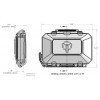 Akkus und Ladegeräte - Thyrm | DarkVault™ Comms Critical Gear Case - Multicam Edition - outpost-shop.com