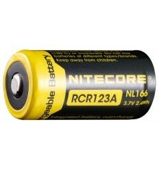 Piles, batteries et chargeurs - Nitecore | Batterie RCR123A Li-ion Rechargeable - outpost-shop.com