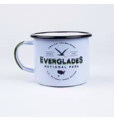 Cutlery & Tumblers - Emalco Enamelware | 22oz Everglades Enamel Camping Mug - U.S. National Parks - outpost-shop.com
