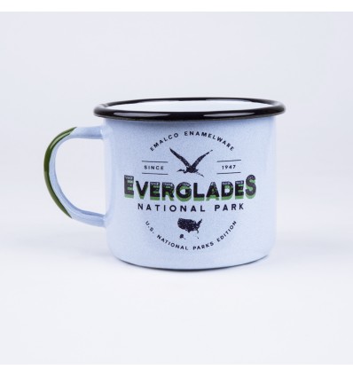 Couverts & Gobelets - Emalco Enamelware | 22oz Everglades Enamel Camping Mug - U.S. National Parks - outpost-shop.com