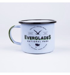 Cutlery & Tumblers - Emalco Enamelware | 12oz Everglades Enamel Coffe Mug - U.S. National Parks - outpost-shop.com