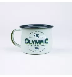 Cutlery & Tumblers - Emalco Enamelware | 12oz Olympic Enamel Coffe Mug - U.S. National Parks - outpost-shop.com