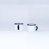 Couverts & Gobelets - Emalco Enamelware | Enamel Espresso Mug Plain - outpost-shop.com