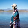 Couvertures - Alpaca Threadz | Andean Alpaca Wool Blanket - Turquoise - outpost-shop.com
