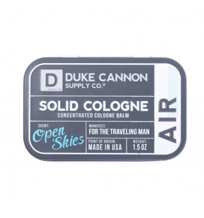Hygiene - Duke Cannon | Solid Cologne - AIR - outpost-shop.com