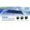 Panneaux solaire - Nitecore | Panneau solaire pliant waterproof 100W - FSP100W - outpost-shop.com