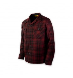 Prometheus Design Werx | DRB Woodsman Shirt - Red-Black Plaid