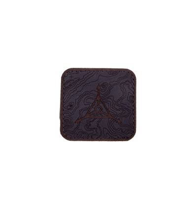 Triple Aught Design - Triple Aught Design | Topo Logo Leather Patch - outpost-shop.com