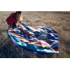 Blankets - Alpaca Threadz | Andean Alpaca Wool Blanket - Ocean Breeze - outpost-shop.com