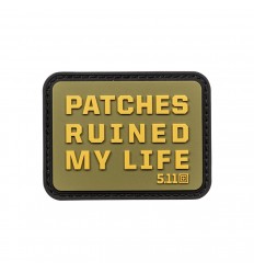 Morale Patches and Stickers - 5.11 | Patches Ruined My Life Patch - outpost-shop.com