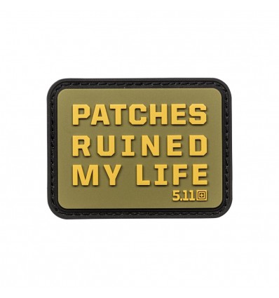 Morale Patches and Stickers - 5.11 | Patches Ruined My Life Patch - outpost-shop.com