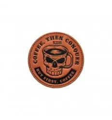 Morale Patches and Stickers - 5.11 | Coffee Then Conquer Patch - outpost-shop.com