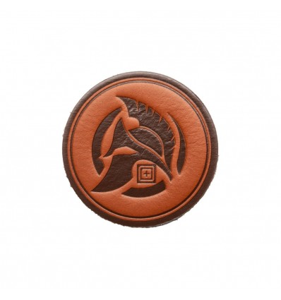 Patches & Stickers - 5.11 | Spartan Coin Leather Patch - outpost-shop.com