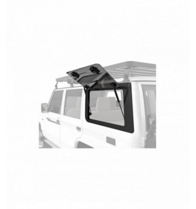 Hayon latéral en verre pour une Toyota Land Cruiser 76 / Fenêtre en verre au côté gauche - de Front Runner
