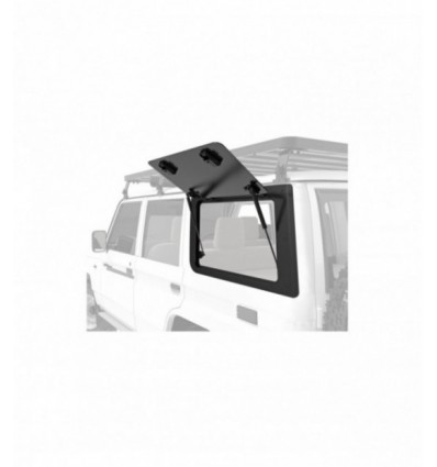 Rangements - Hayon latéral pour une Toyota Land Cruiser 76 / Côté gauche aluminium - de Front Runner - outpost-shop.com