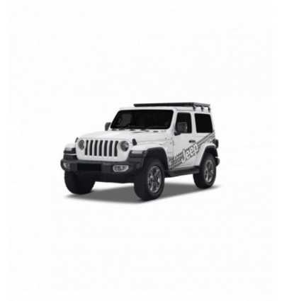Kit de 1/2 galerie Slimline II pour Jeep Wrangler JL 2 portes (2018-jusqu'à présent) - de Front Runner