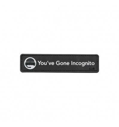 Morale Patches and Stickers - 5.11 | You've Gone Incognito Patch - outpost-shop.com