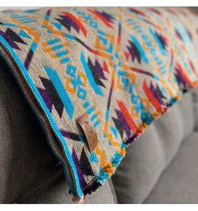 Blankets - Alpaca Threadz | Artisan Wool Blanket Heavy Weight - Multi Color - outpost-shop.com