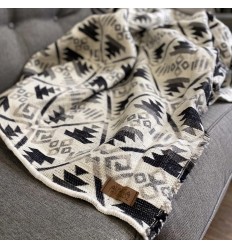 Blankets - Alpaca Threadz | Artisan Wool Blanket Heavy Weight - Grey - outpost-shop.com