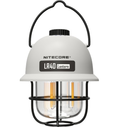 Lanternes et bougies - Nitecore | LR40 Multifunction Rechargeable Camping Lantern - outpost-shop.com