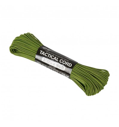 Accessoires - Atwood | 275 Paracord (30m) Neon Yellow &amp; Black Stripes