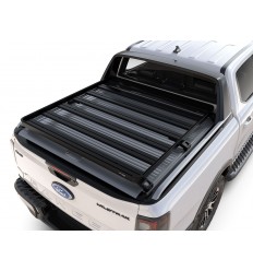 Alimentation - Ford Ranger T6,2 Wildtrak Double Cab w/OEM Roll Top (2022-Current) Slimline II Load Bed Rack Kit - outpost-shop.c