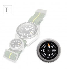 GPS - Prometheus Design Werx | Expedition Watch Band Compass Kit 2.0 - Matte - outpost-shop.com