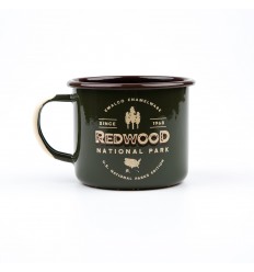 Couverts & Gobelets - Emalco Enamelware | 22oz Redwood Enamel Camping Mug - U.S. National Parks - outpost-shop.com