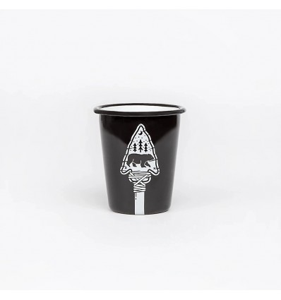 Couverts & Gobelets - Emalco Enamelware | 13.5 oz Enamel Tumbler Arrow - outpost-shop.com