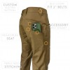 Pantalons Softshell - Prometheus Design Werx | Raider Field Pant Canvas+ - outpost-shop.com