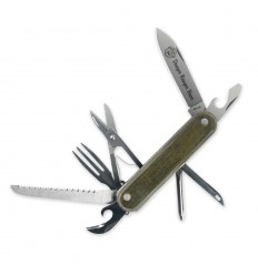 Fold - Prometheus Design Werx | DRB Scout Knife Linen Micarta RL - outpost-shop.com