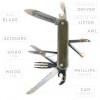 Pliants - Prometheus Design Werx | DRB Scout Knife Linen Micarta RL - outpost-shop.com