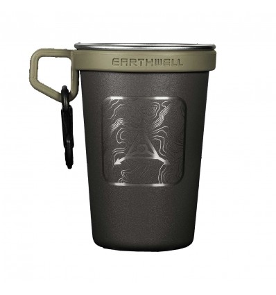 Couverts & Gobelets - Triple Aught Design | Earthwell Pint Cup TAD Edition Topo Logo - outpost-shop.com