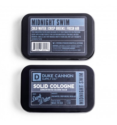 Hygiene - Duke Cannon | Solid Cologne - Midnight Swim - outpost-shop.com