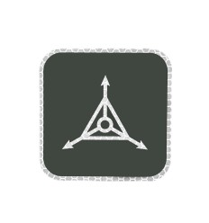 Triple Aught Design - Triple Aught Design | Logo Solas Sticker 3" - outpost-shop.com