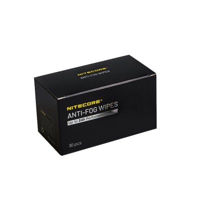 Headlamps - Nitecore | Anti-Fog Wipes (30) - outpost-shop.com