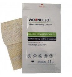 Dressings - Woundclot | Hemostatique Gauze 10x10cm - outpost-shop.com